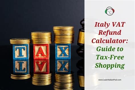 tax free gucci bag|VAT refund in Italy: A complete guide to tax.